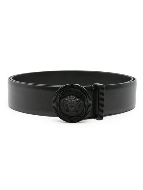 versace medusa leather belt|versace belt size chart.